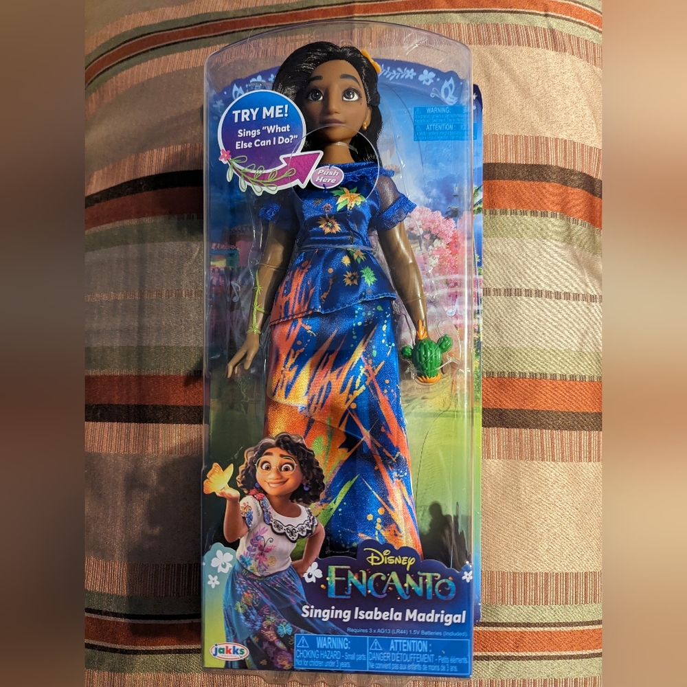 Disney ENCANTO Singing Isabela Madrigal Doll, NIB